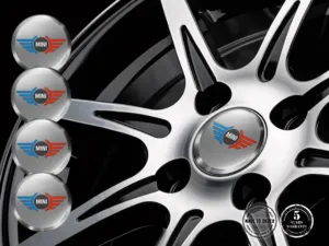 Mini Cooper Édition Autocollants Roues Étiquettes Époxy Premium